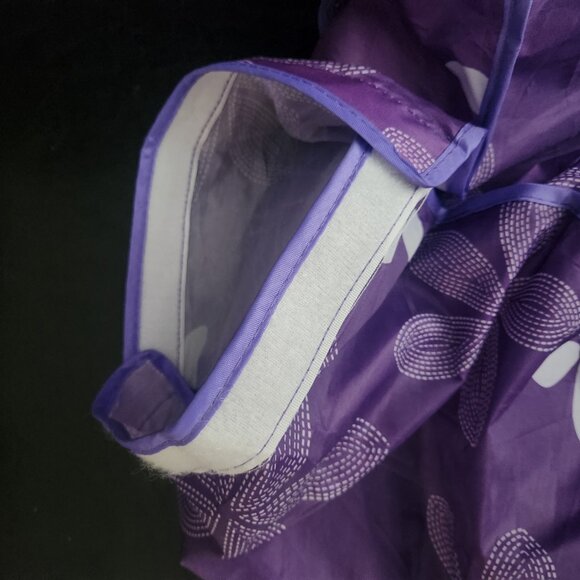 Hanging 3 piece Purple Garment Bags for Closet with Windows - Picture 7 of 7